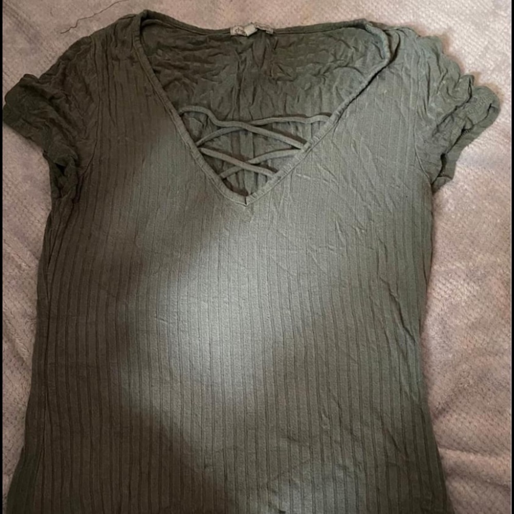 Green cross shirt